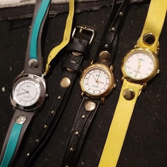 Lot of 3 Vintage La Mer Special Edition Watches - Picture 2 of 4